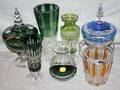 070366 VAL ST LAMBERT GLASS TABLEWARE GROUPING