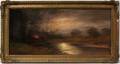 120446 WILLIAM H CHANDLER PASTEL ON PAPER 17 X 40