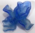 092418 DAUM PATE DE VERRE CRYSTAL ORCHID