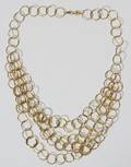 092400 MILOR 14 KT YELLOW GOLD NECKLACE L 17