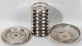 091499 GORHAM STERLING BUTTER DISHES  COASTERS 11