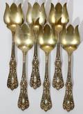 091481 STERLING SILVER MFG CO ICE CREAM FORKS