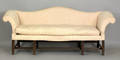 George III Chippendale mahogany sofa ca 1780