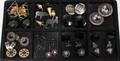 070390 COSTUME JEWELRY EARRINGS SIXTEEN PAIR