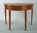 Federal mahogany card table ca 1800