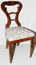 062428 GERMAN BIEDERMEIER SIDE CHAIR C 1870