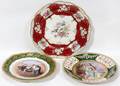 110422 PORCELAIN MISCELLANEOUS PLATE GROUPING 3