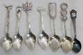 102411 ENAMEL AND STERLING SILVER SOUVENIR SPOONS 7