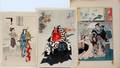 092432 JAPANESE UKIYOE COLOR WOODBLOCK PRINTS 3