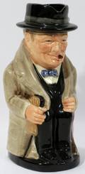 091518 ROYAL DOULTON WINSTON CHURCHILL PITCHER