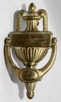 091511 BRASS DOOR KNOCKER H 7 14