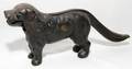 072503 CAST IRON DOG FORM NUTCRACKER C 1900 H 5