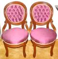 072493 VICTORIAN WALNUT CHAIRS C 1870 PAIR