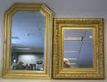 Two giltwood mirrors