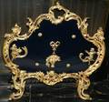 072487 BRONZE FIRE SCREEN H 28 L 28