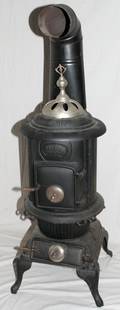 071540 MANCHESTER CO IRON WOOD BURNING STOVE NO 117