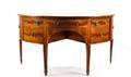 George III Mahogany Demilune Sideboard