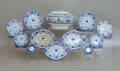 Thirtysix pcs of blue and white china