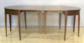Federal mahogany dining table