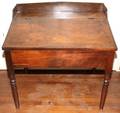 062494 AMERICAN CHERRY SCHOOLMASTERS DESK C 1850S