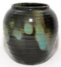 111013 PEWABIC POTTERY VASE C 1920 H 8 12 DIA 8