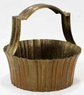 111011 JOSEF HOFFMANWIENER WERKSTATTE BRASS BASKET