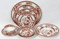 110015 SPODE INDIAN TREE PORCELAIN DINNERWARE 128