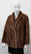 110065 DITTRICH FURS MINK JACKET L 30 APPROXIMATELY