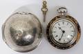 101031 EDWARD PRIOR OF LONDON TRIPLECASE POCKET WATCH