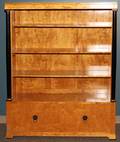 101028 BIEDERMEIER FRUITWOOD BOOKCASE H 63 W 50