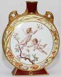 090004 MINTONS PORCELAIN MOON VASE C 1875