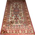 080014 KERMAN PERSIAN WOOL RUG 73 X 4