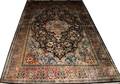 080012 KASHAN DESIGN SILK ORIENTAL RUG 6 2 X 9