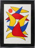 072040 ALEXANDER CALDER AMERICAN COLOR LITHOGRAPH