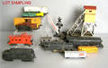 Large group of model trains and accessories