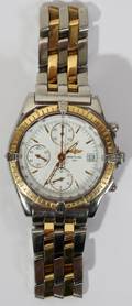 071031 BREITLING 18KT YELLOW GOLD  STAINLESS STEEL CH
