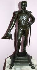 070015 CECIANI BRONZE STANDING FIGURE OF NAPOLEON