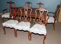 070029 MAHOGANY DINING TABLE AND CHAIRS 8