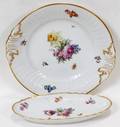 121081 ROYAL COPENHAGEN PORCELAIN RELISH DISH  PLATE
