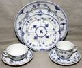 121074 ROYAL COPENHAGEN PORCELAIN DINNER SERVICE