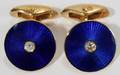 031073 COLLECTION FABERGE BY VICTOR MAYER CUFF LINKS