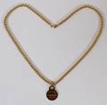 011087 TIFFANY  CO 18 KT YELLOW GOLD NECKLACE