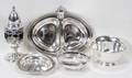 121137 AMERICAN ENGLISH  GERMAN STERLING TABLE WARE