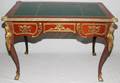 121118 FRENCH STYLE MAHOGANY  ORMOLUMOUNTED DESK
