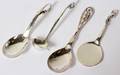 121099 GEORG JENSEN STERLING SPOON FLAT SERVER