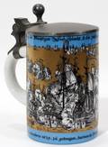 121092 GERMAN PORCELAIN STEIN