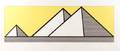 Roy Lichtenstein Pyramids Signed AP Lithograph