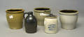 Stoneware to include Demuth snuff canister