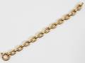 021168 14KT YELLOW GOLD LINK BRACELET L 7 12
