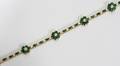 021161 400CT EMERALD  175CT DIAMOND BRACELET L 7